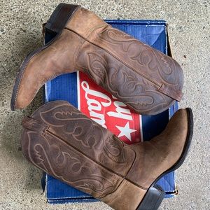 Vintage Tony Lama boots- unisex- Men’s 8.5EE/Women’s 10.5/11 wide